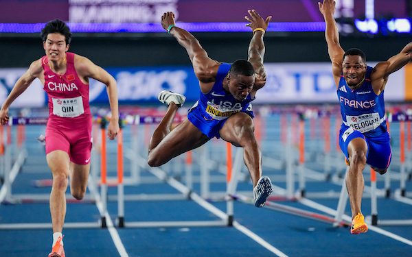 Grant Holloway Wins Third Consecutive 60m hurdles World Title in Nanjing 2025, Makes History!