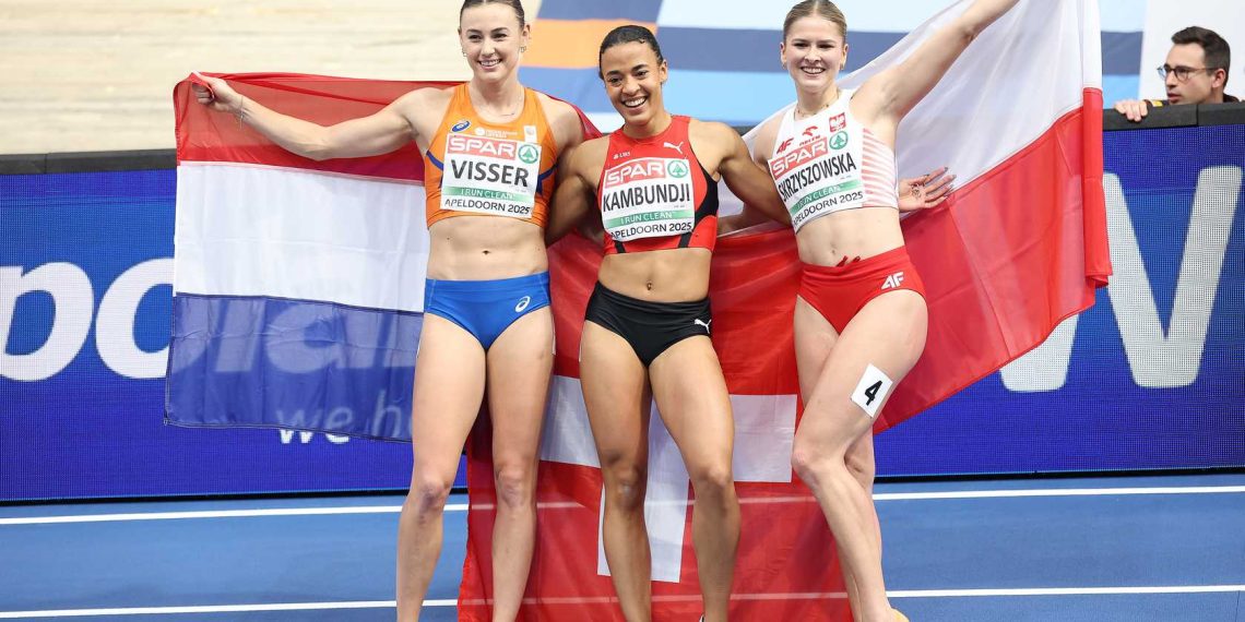 Ditaji Kambundji’s moment of glory in Apeldoorn 2025!