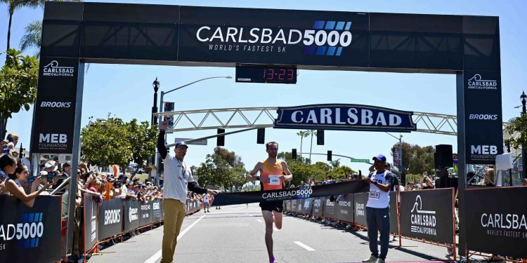 Sunshine and Speed: Perfect Weather Fuels the ‘World’s Fastest 5K’ at Carlsbad 5000, presented by Brooks