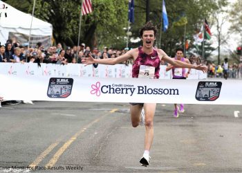 WORLD BEST AND USA TITLE FOR TAYLOR ROE AT CHERRY BLOSSOM 10-MILE