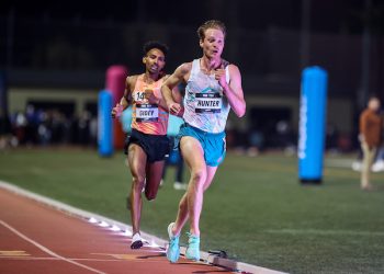 STEPPING UP IN DISTANCE, HUNTER TO RACE CHERRY BLOSSOM 10-MILE ON SUNDAY