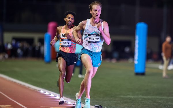 STEPPING UP IN DISTANCE, HUNTER TO RACE CHERRY BLOSSOM 10-MILE ON SUNDAY