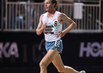 STEPPING UP IN DISTANCE, HUNTER TO RACE CHERRY BLOSSOM 10-MILE ON SUNDAY