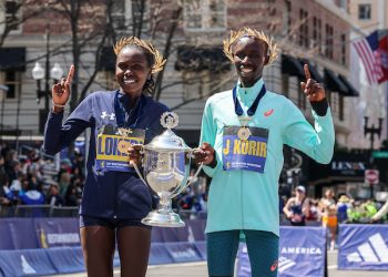 Epic victories in Boston for Kenyans Lokedi and Korir