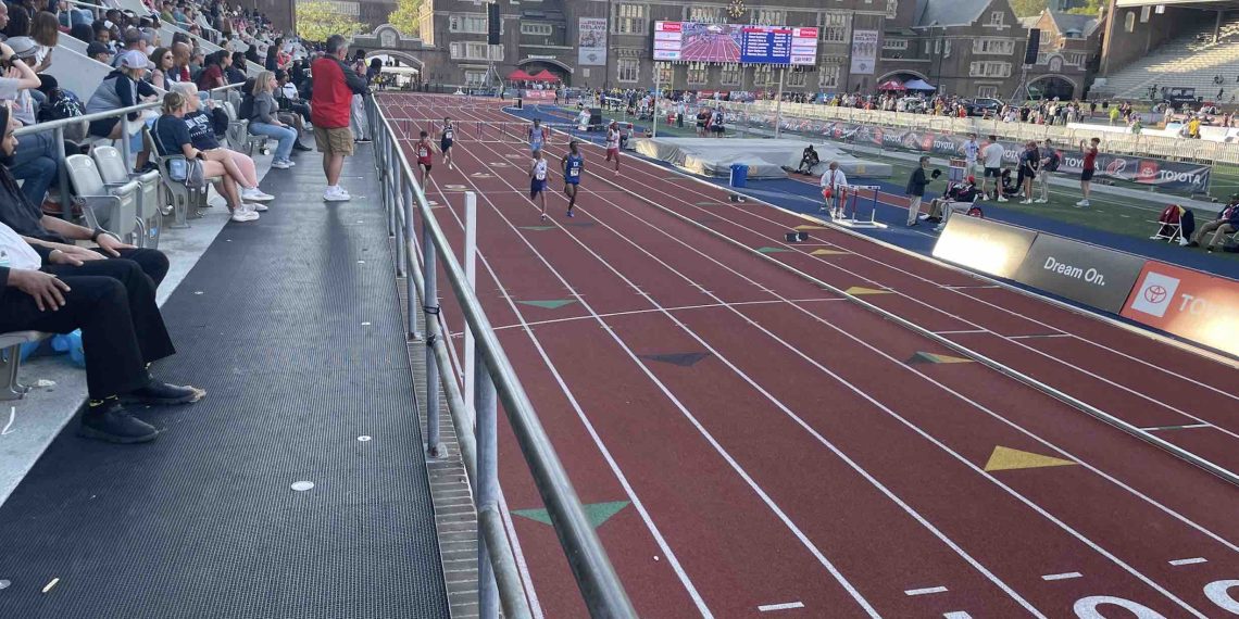2025 Penn Relays, Day 2, watching a very busy day of track and field, by Orrin Konheim