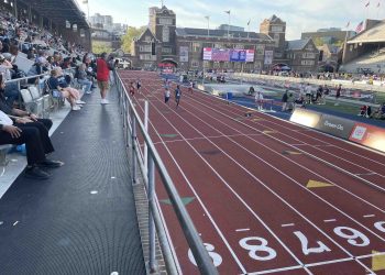 2025 Penn Relays, Day 2, watching a very busy day of track and field, by Orrin Konheim