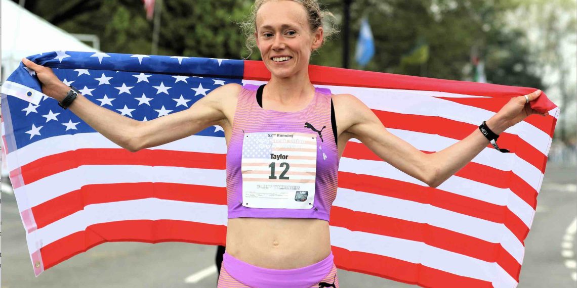 WORLD BEST AND USA TITLE FOR TAYLOR ROE AT CHERRY BLOSSOM 10-MILE