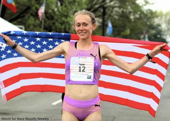WORLD BEST AND USA TITLE FOR TAYLOR ROE AT CHERRY BLOSSOM 10-MILE