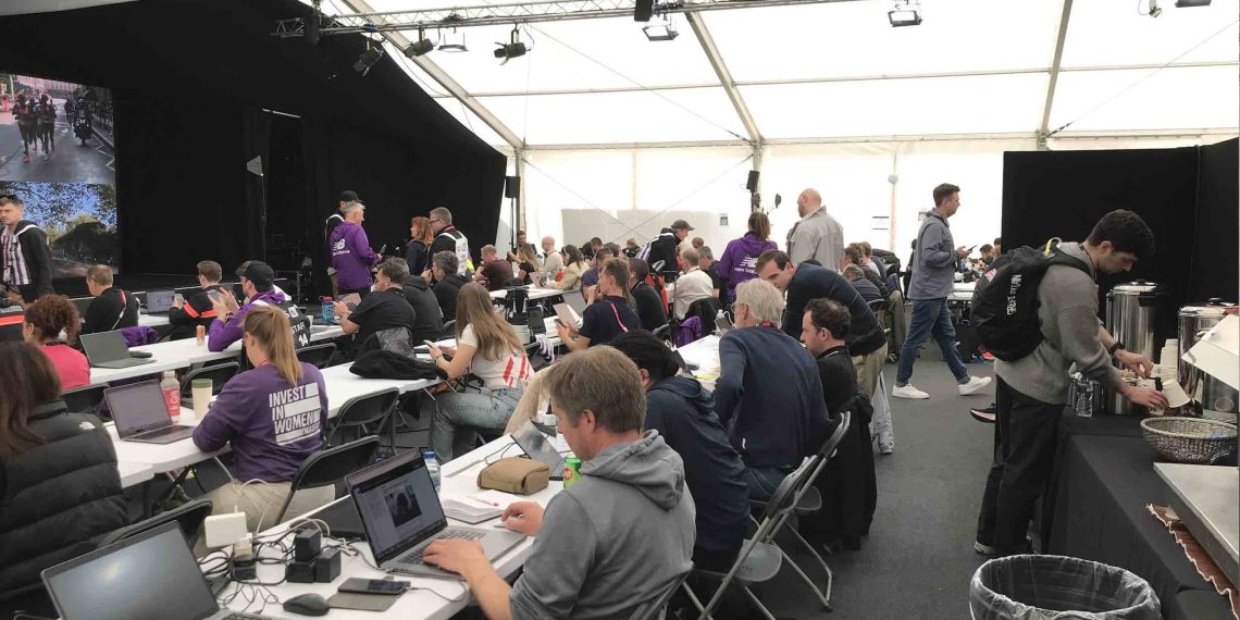 An eye-witness account of the London Marathon