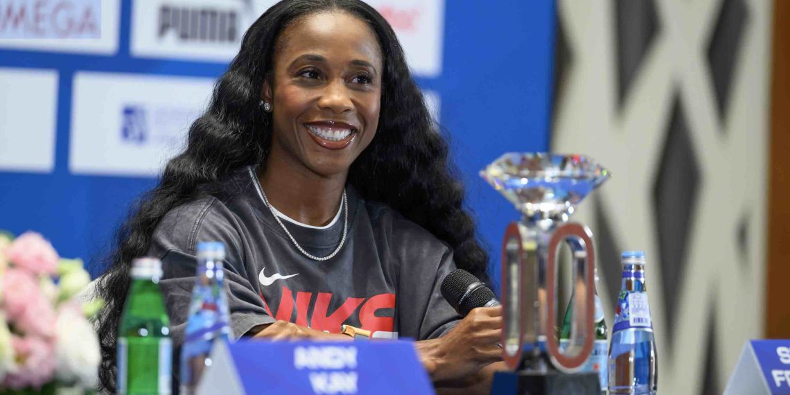 Shelly-Ann still competing at 38