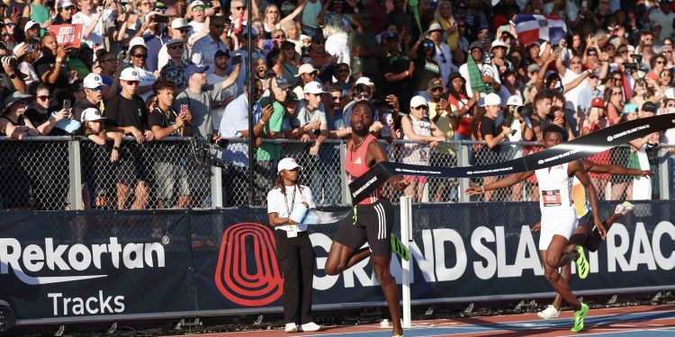 National Records Highlight Day 1 of Grand Slam Track’s Miami Slam, by Jay Holder for Grand Slam Track