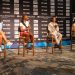 The 2025 NIKE Pre Classic Presser, Day 2, Presser 4, The Sprints, Women, Sydney McLaughlin-Levrone, Julien Alfred, Sha’Carri Richardson, Melissa Jefferson-Wooden