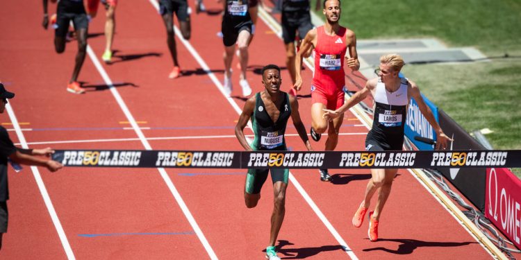 Niels Laros, Nine Questions, The RunBlogRun Interview for the winner of the 2025 Bowerman Mile!