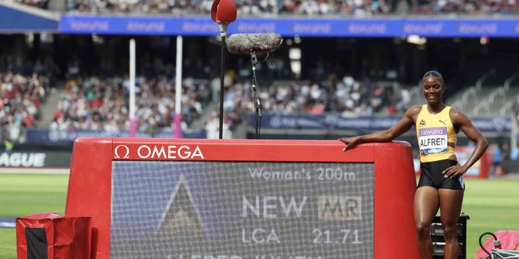 The Women’s 200 meters in London