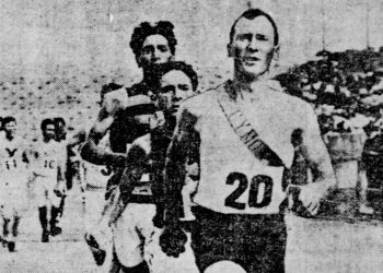 This Day in Track & Field, August 30, the Strange story of Thomas Hicks, strychnine, eggs, brandy and the 1904 St.Louis Olympic marathon! by Walt Murphy