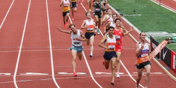 2025 Summer Mileage, August 4, 2025, Week 5, Day 1, Monday is an easy day, and we focus on Cole Hocker