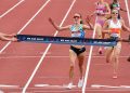 INFELD, YOUNG TAKE NATIONAL 10,000M TITLES AT TOYOTA USATF CHAMPIONSHIPS