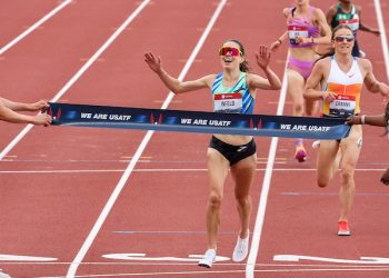 INFELD, YOUNG TAKE NATIONAL 10,000M TITLES AT TOYOTA USATF CHAMPIONSHIPS