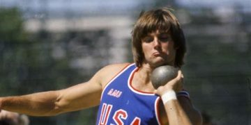 This Day in Track & Field, August 10, Bruce Jenner sets his first world record (1975) in the decathlon, by Walt Murphy