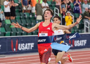 2025 USATF Outdoor Report, Day 1, Two Tactical 10,000 meters with Surprises!