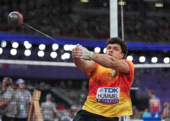 MERLIN HUMMEL , GER, silver medalist, Men’s hammer throw, Interview at adidas Hospitality World Athletics Championships Tokyo 2025
