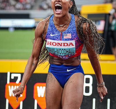 Another Seven Meter Jump to Victory for Tara!