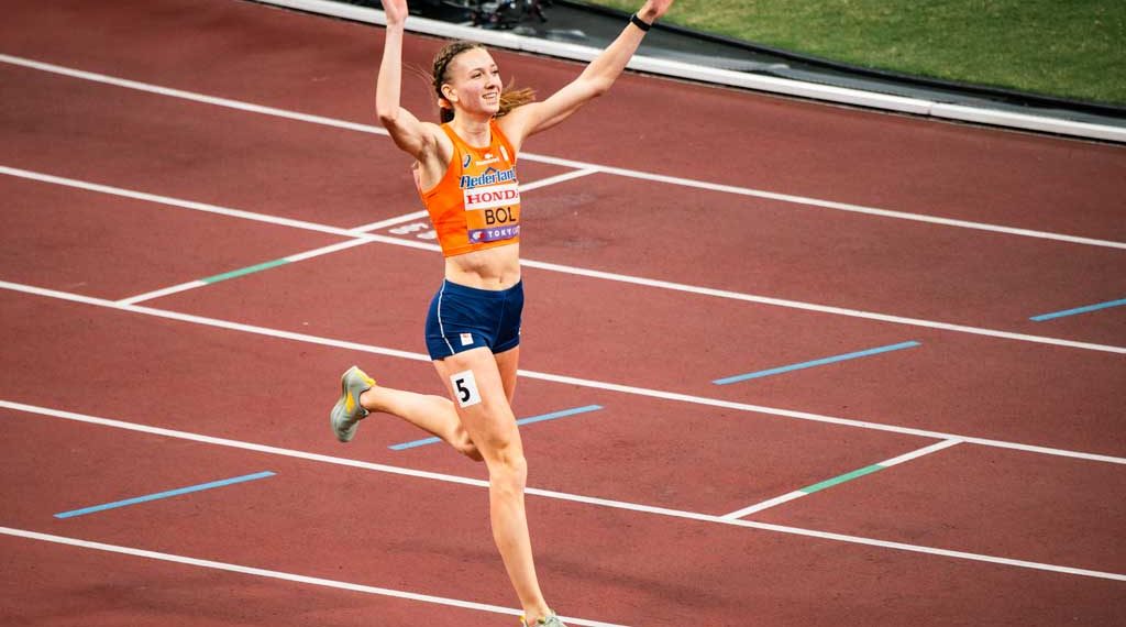Femke Bol 400m hurdles champion