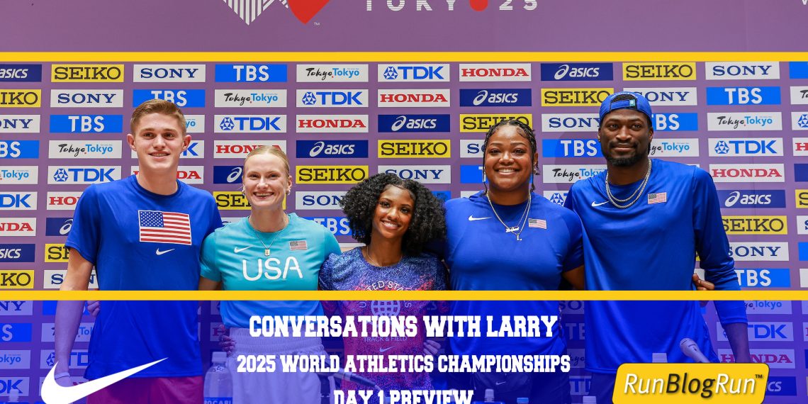 Convos with Larry: 2025 World Athletics Championships, Day 1 Preview (Morning & Evening)