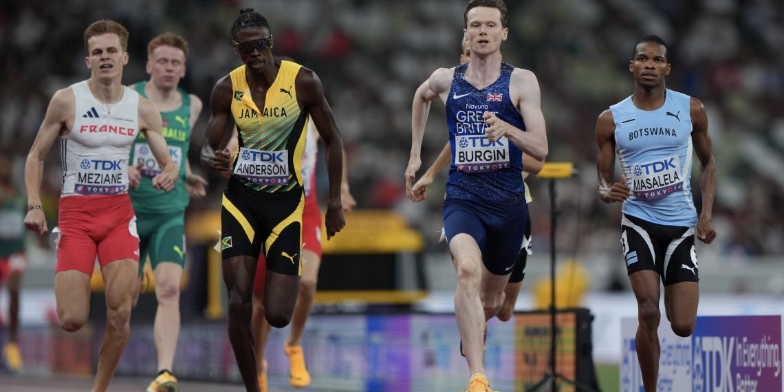 Max Burgin: “I’d be delighted with the time in any other race”.