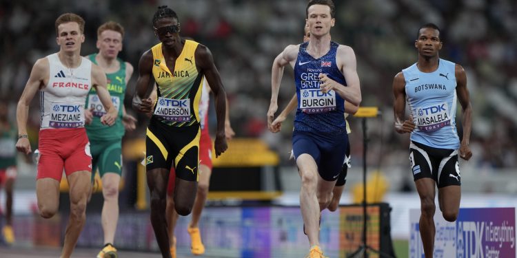 Max Burgin: “I’d be delighted with the time in any other race”.