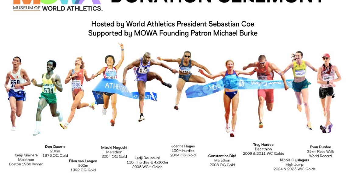 10 Champions & World Record Breakers to donate to MOWA in Tokyo