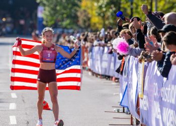Emily Sisson Sets Event Record and Wins the 2025 Boston 10K for Women