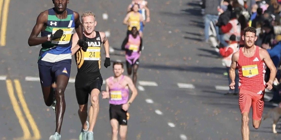 FIFTH WIN FOR KELATI, COURSE RECORD FOR KURGAT AT MANCHESTER ROAD RACE