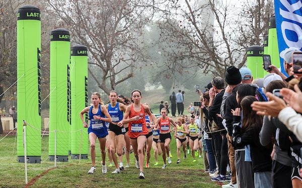 The 2025 Brooks Cross Country Championships, presented by Fleet Feet Sports, The Girls Championship Race, Complete Results and Photo Gallery, Photos by Kevin Morris