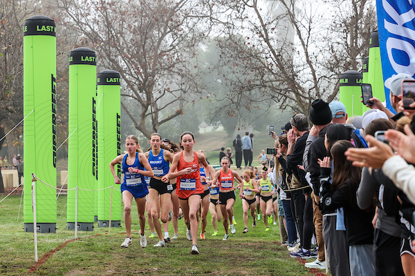 The 2025 Brooks Cross Country Championships, presented by Fleet Feet Sports, The Girls Championship Race, Complete Results and Photo Gallery, Photos by Kevin Morris
