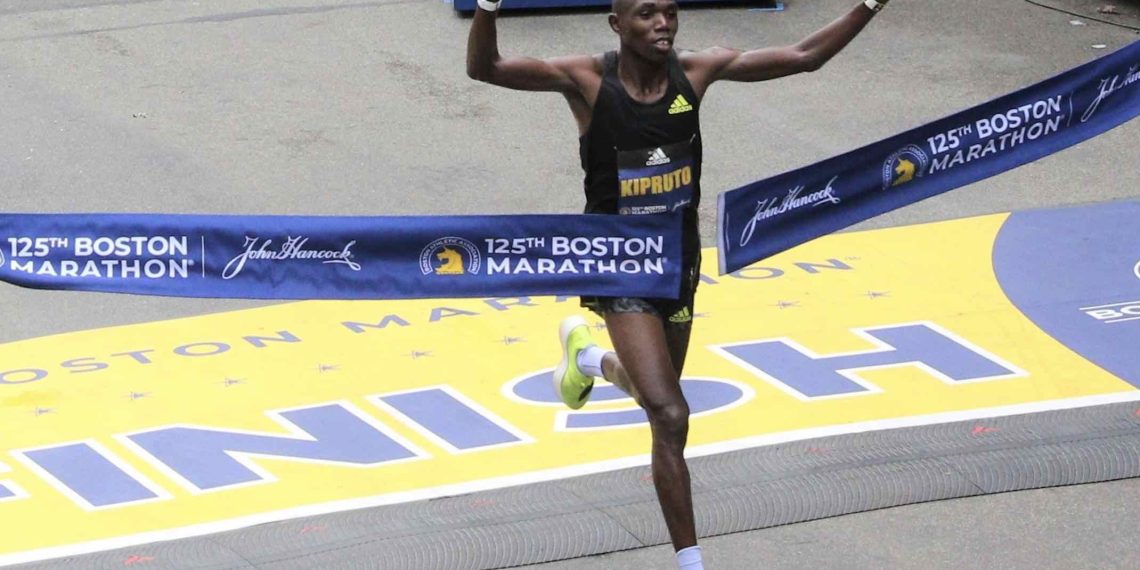 KIPRUTO HOPES TO GET BACK ON TOP AT BOSTON MARATHON