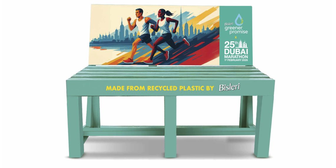 Bisleri Brings ‘Bench of Dreams’ to 25th Dubai Marathon
