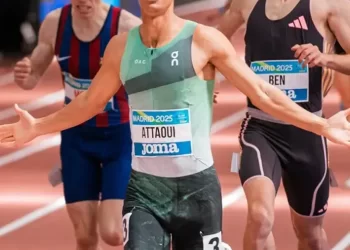 Mohammed Attaoui goes for WR at 1000 meters at Meeting Indoor Madrid (February 6, 2026)