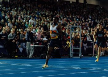 Myers 3:30.42 WL, Patterson 44.41 WL, Kennedy 4.72m at 2026 Maurie Plant Meet