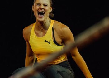 Myers 3:30.42 WL, Patterson 44.41 WL, Kennedy 4.72m at 2026 Maurie Plant Meet