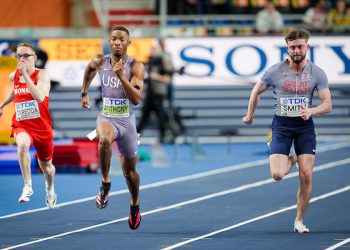 ordan Anthony was the star on Day One of the World Athletics Championships