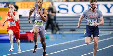 Jordan Anthony was the star on Day One of the World Athletics Championships