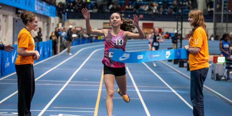 Records fall on Day 1 of the 2026 NIKE Indoor Nationals